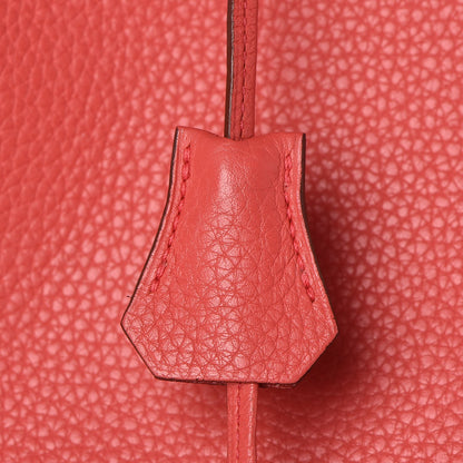 Hermes Taurillon Clemence Birkin 35 Bougainvillea 22 of 32