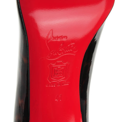 Christian Louboutin Patent Tartaruga Yoyospina 100 Pumps 41 Testa Di Moro 6 of 8