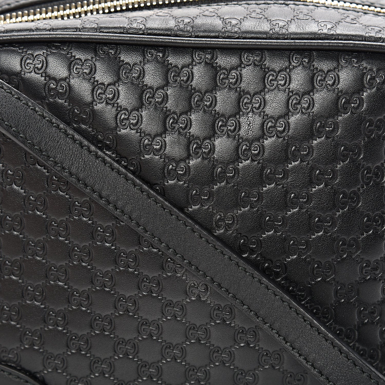 Gucci Microguccissima Mini Bree Messenger Bag Black 7 of 14