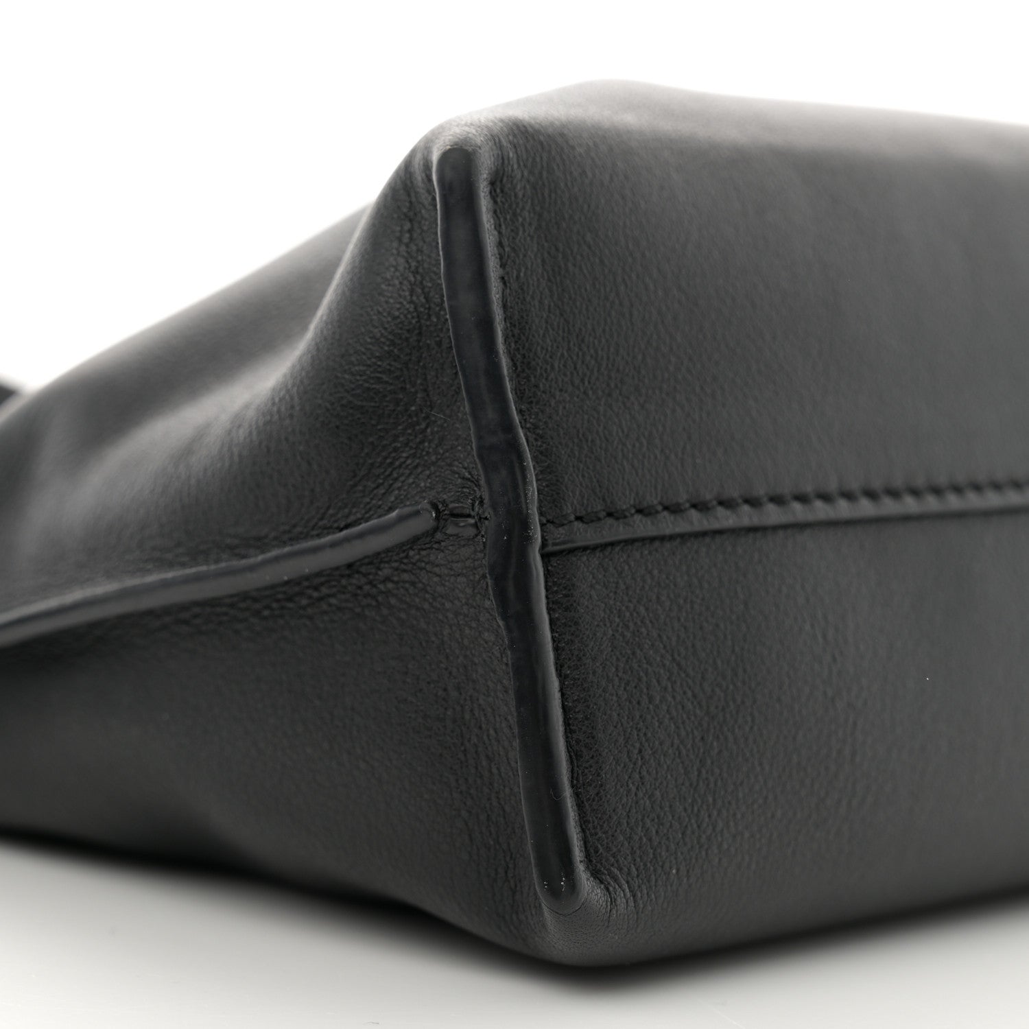 Loewe Calfskin Mini Flamenco Knot Bag Black 9 of 12