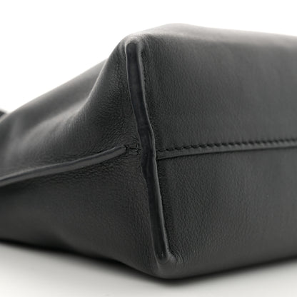 Loewe Calfskin Mini Flamenco Knot Bag Black 9 of 12