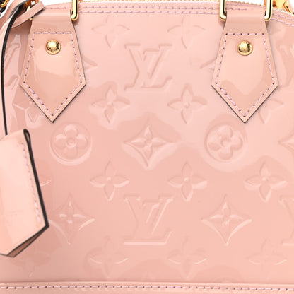Louis Vuitton Vernis Alma BB Rose Ballerine 8 of 10