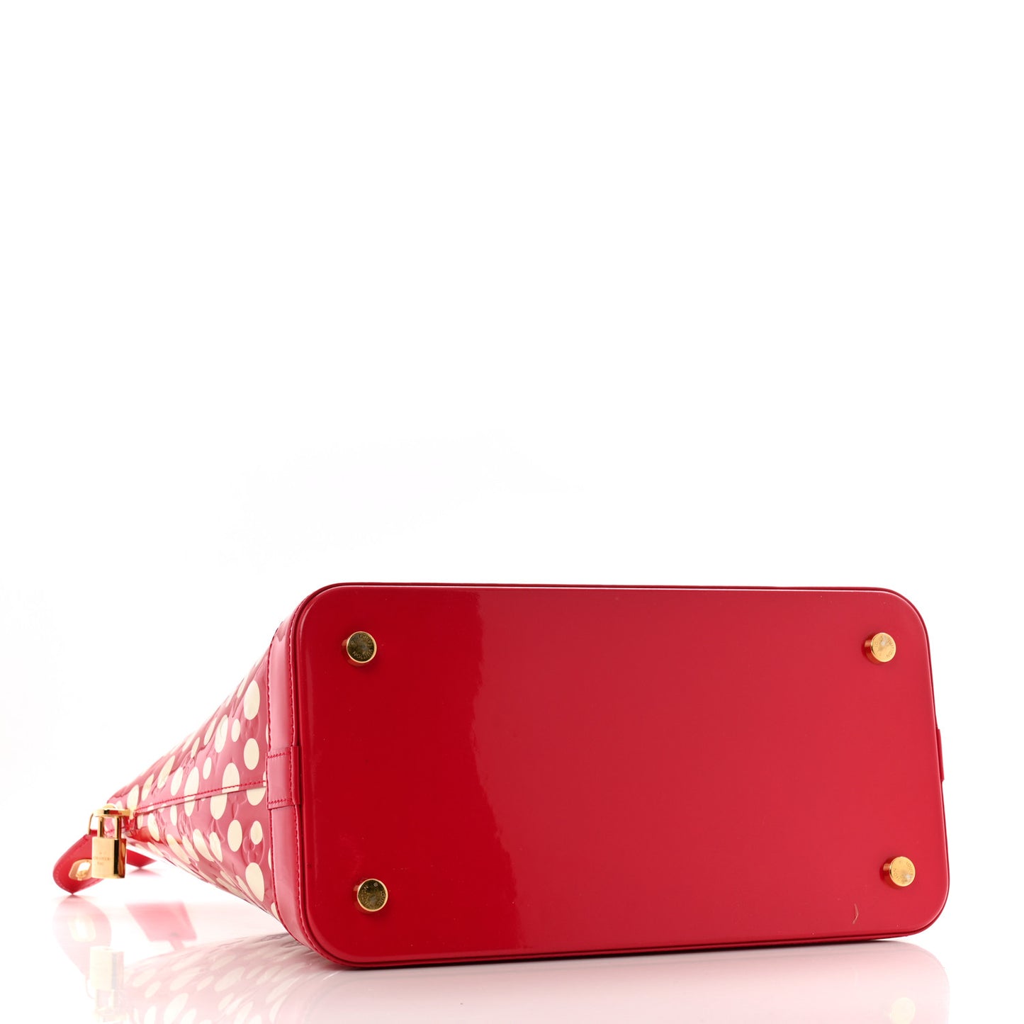 Vernis Kusama Infinity Dots Lockit MM Red