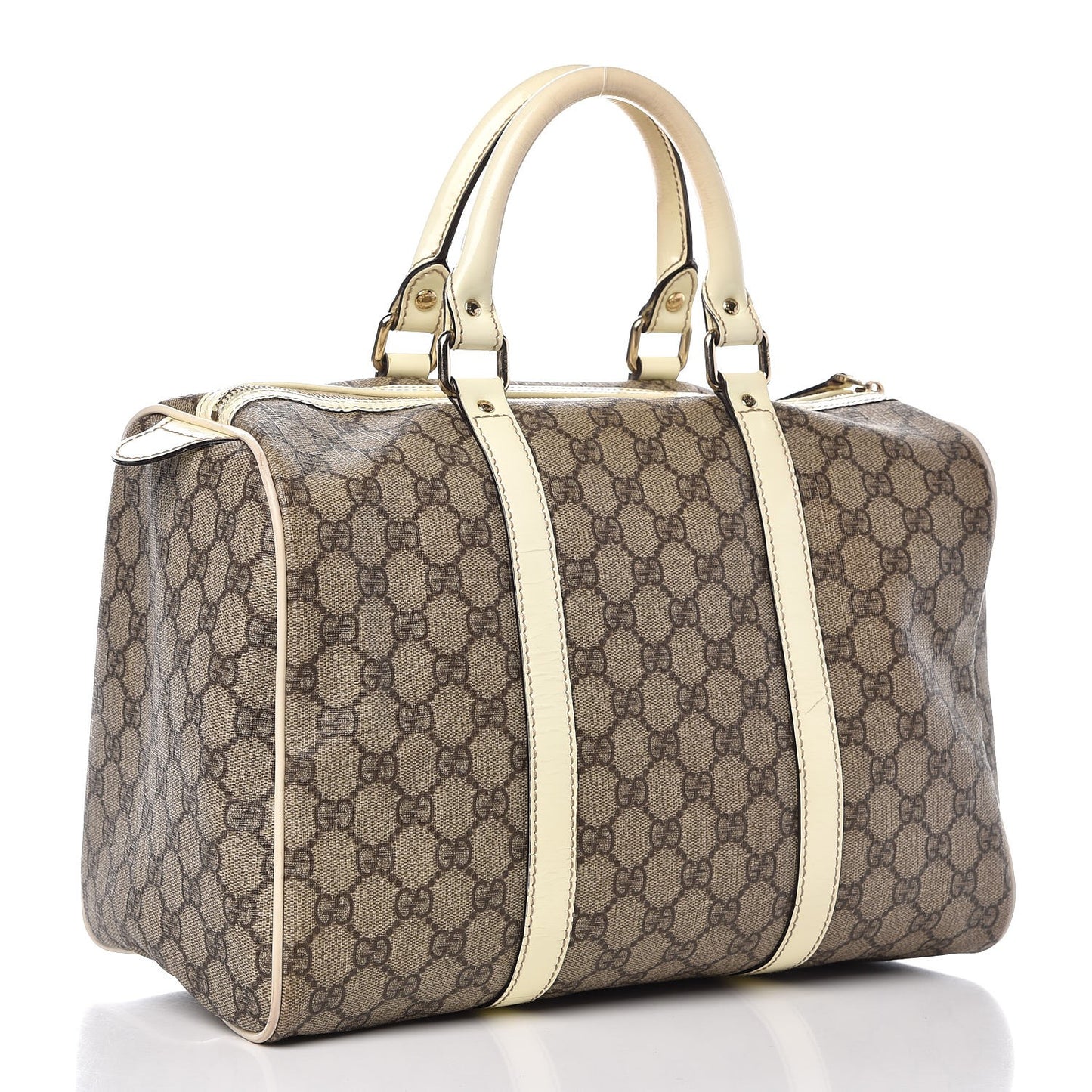 GG Plus Monogram Medium Joy Boston Off White