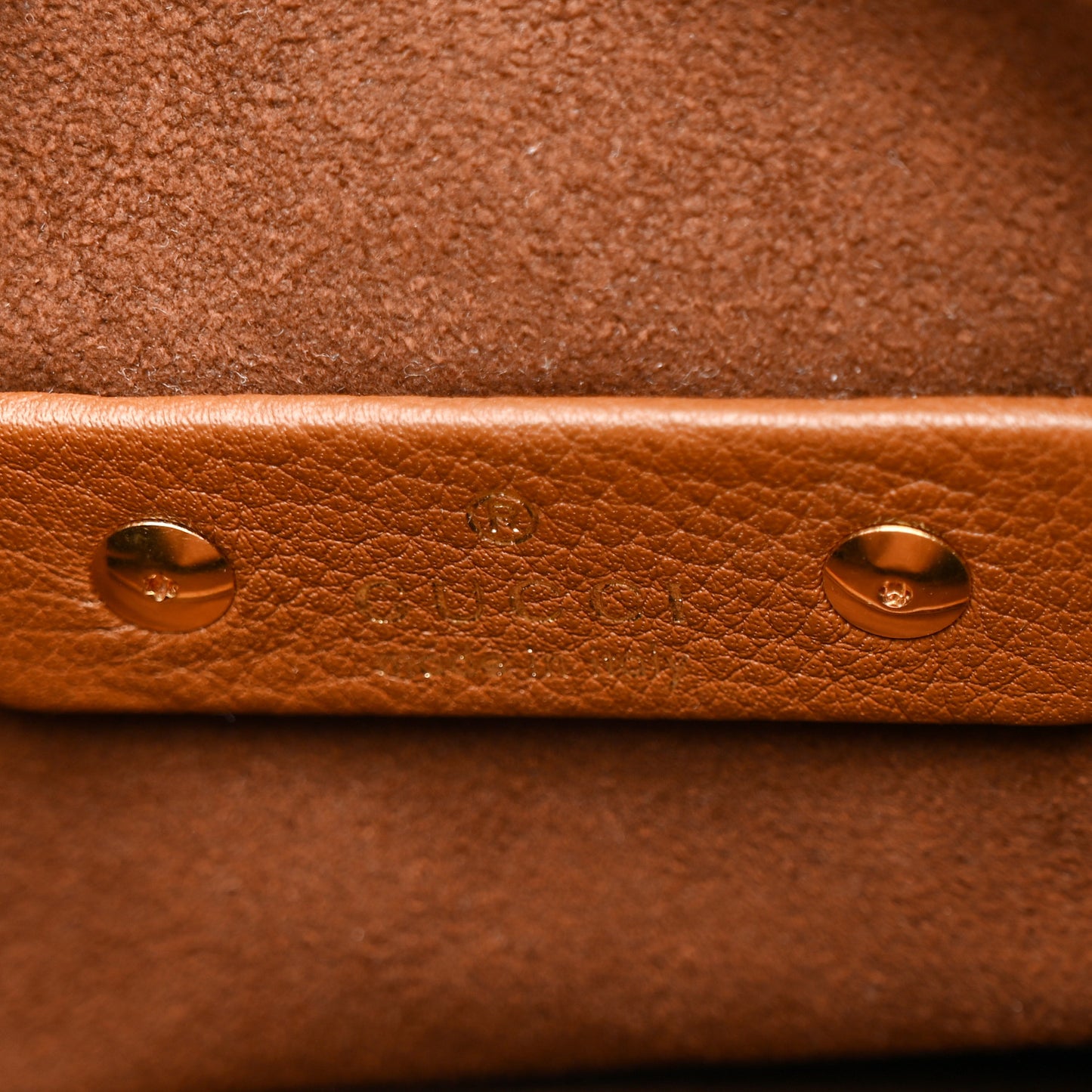 Grained Calfskin Softbit Medium Shoulder Bag Brown
