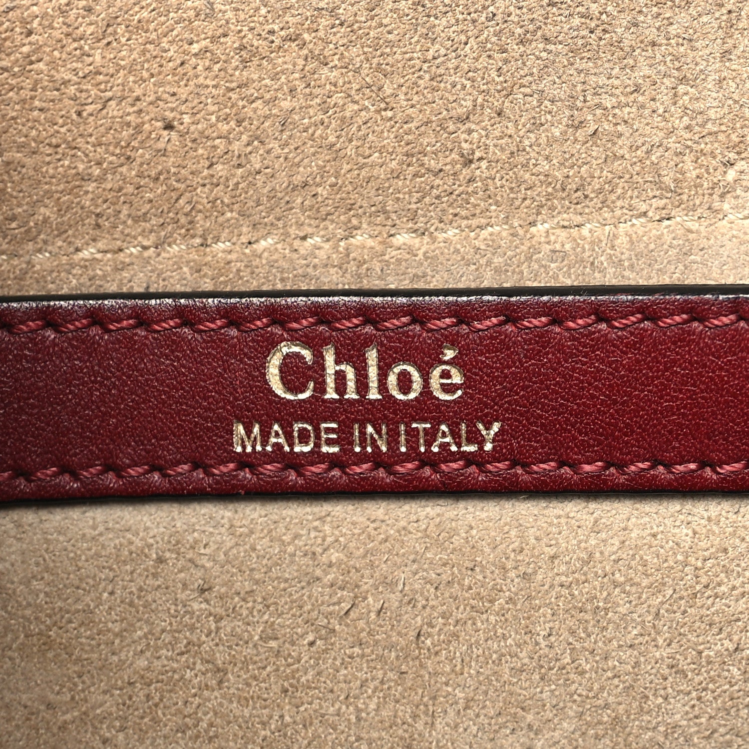 Chloe Calfskin Braided Small Hudson Shoulder Bag Sienna Red 6 of 15
