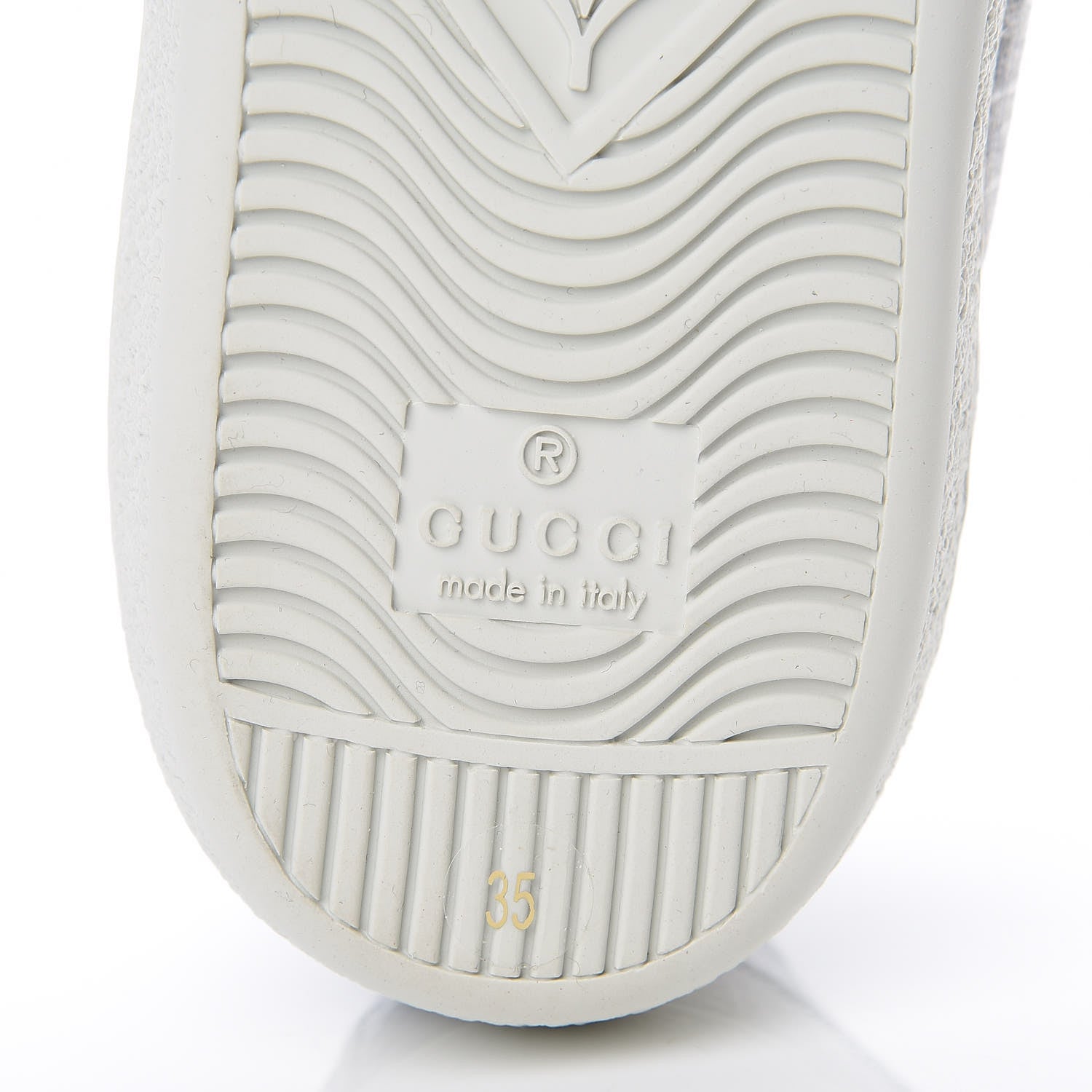 Gucci GG Supreme Monogram Womens Ace Low-Top Sneaker 35 Beige 7 of 11