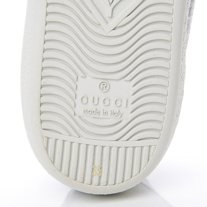 Gucci GG Supreme Monogram Womens Ace Low-Top Sneaker 35 Beige 7 of 11