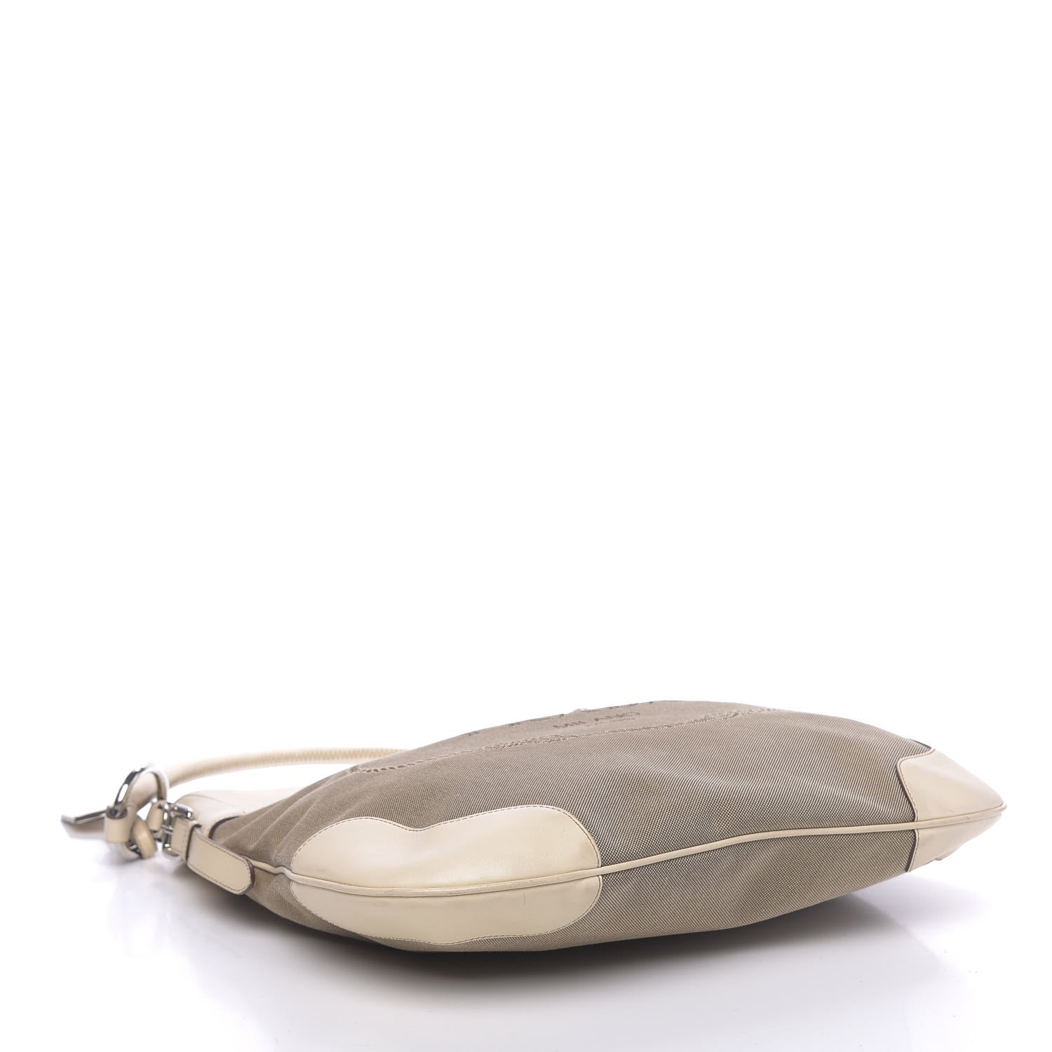Prada Jacquard Logo Shoulder Bag Corda Cera 4 of 10