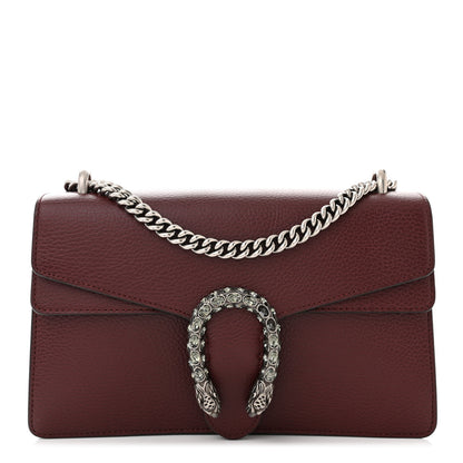 Gucci Dollar Calfskin Crystal Small Dionysus Shoulder Bag Vintage Bordeaux 1 of 12
