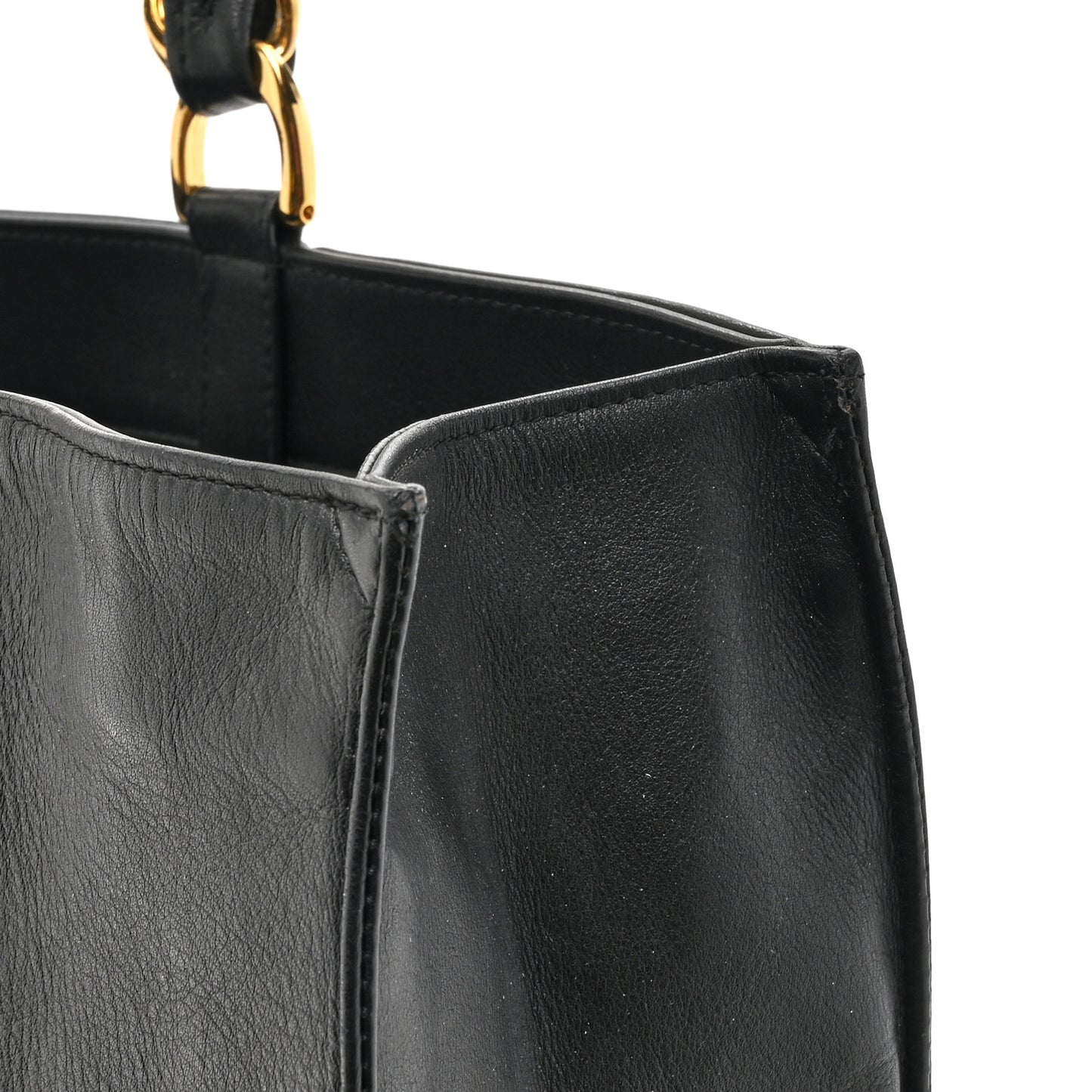 Lambskin CC Tote Black