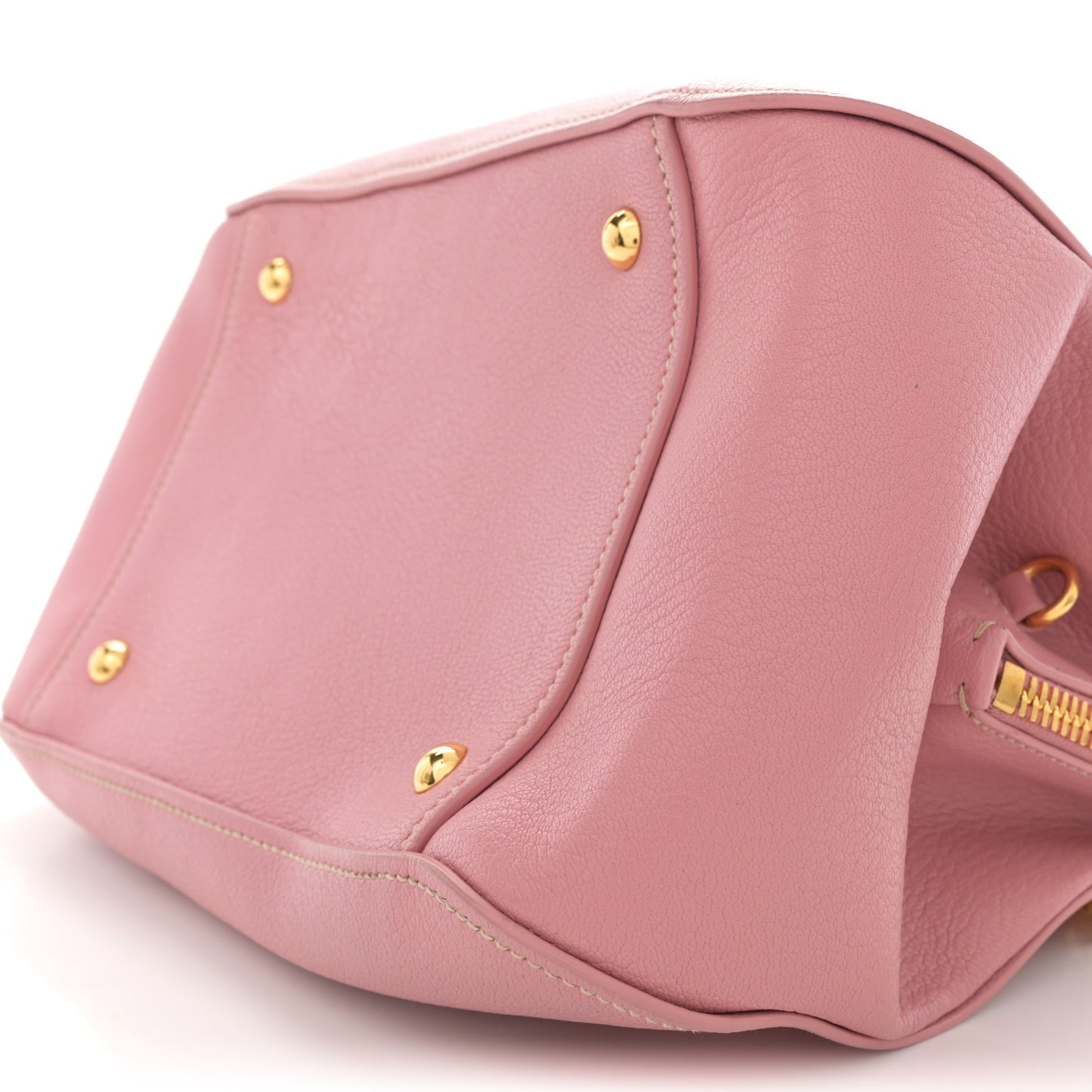 Goatskin Madras Bowling Bag Rosa