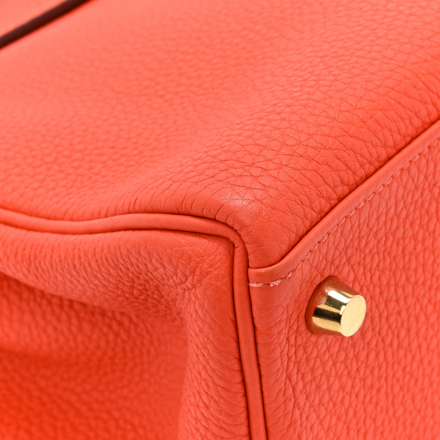 Hermes Togo Kelly Retourne 28 Capucine 11 of 14