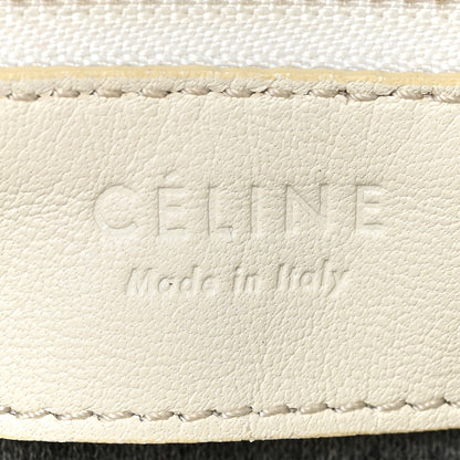 Celine Lambskin Large Trio Crossbody Bag White 7 of 18