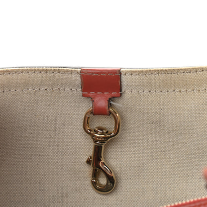 Gucci Metallic Monogram Medium Craft Tote Orange 12 of 21