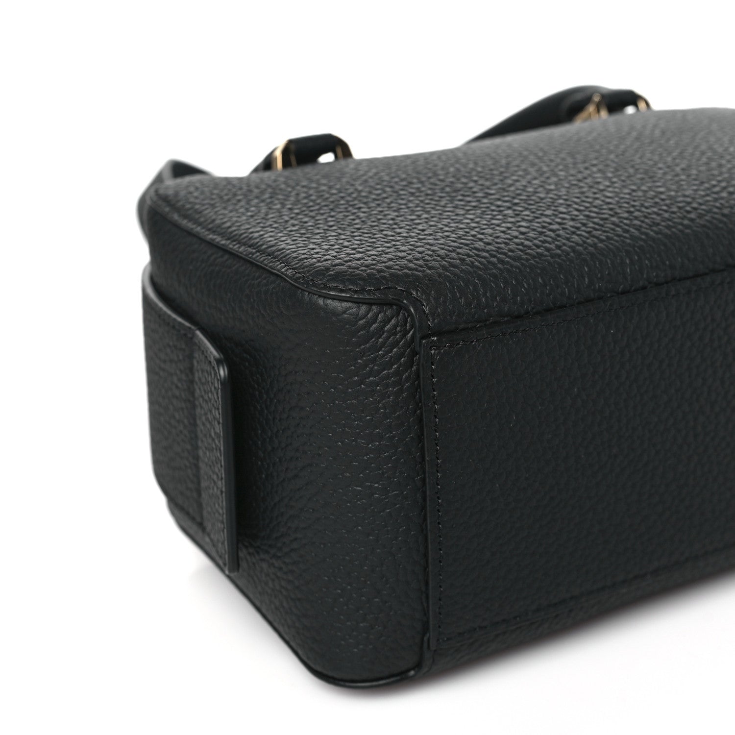 Delvaux Taurillon Soft Mini Cool Box Satchel Black 7 of 9