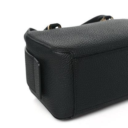 Delvaux Taurillon Soft Mini Cool Box Satchel Black 7 of 9