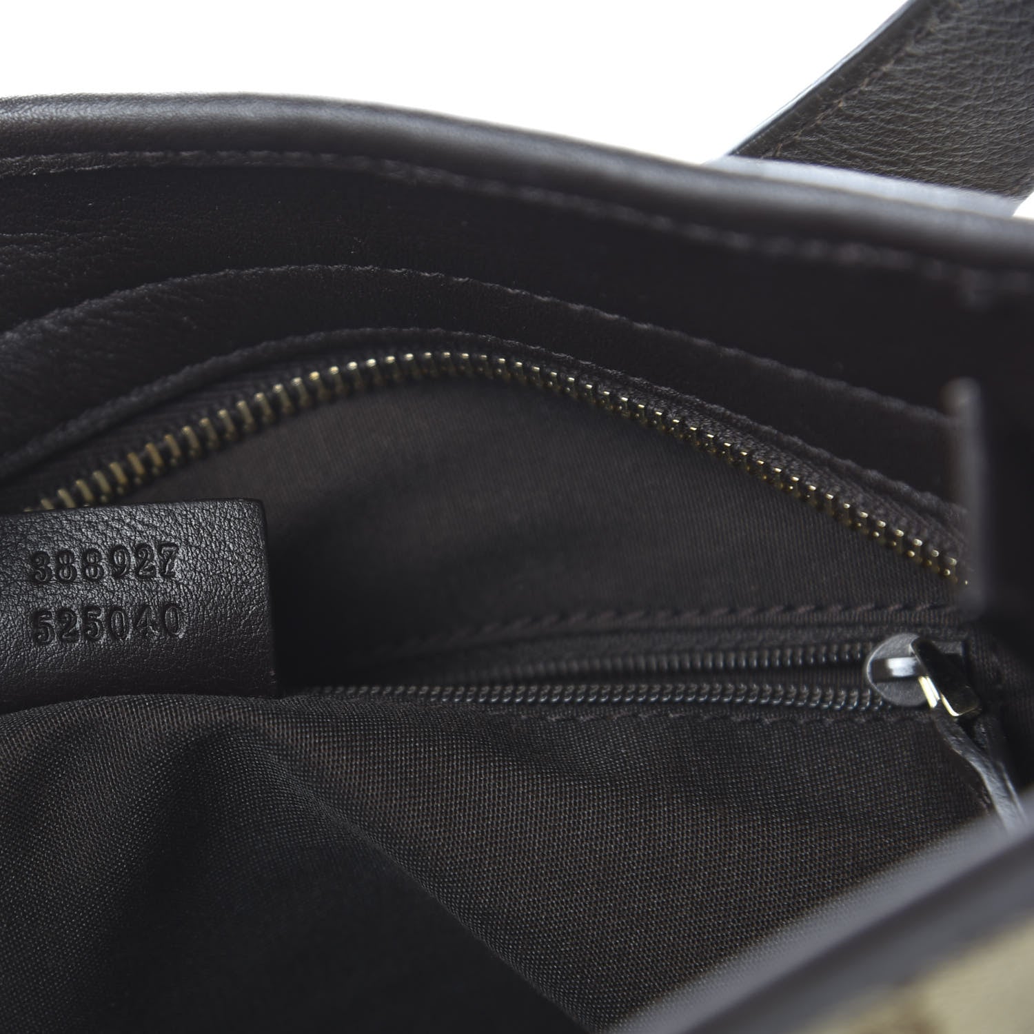 Gucci GG Monogram Web Messenger Bag Dark Brown 10 of 12