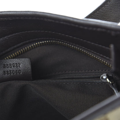 Gucci GG Monogram Web Messenger Bag Dark Brown 10 of 12