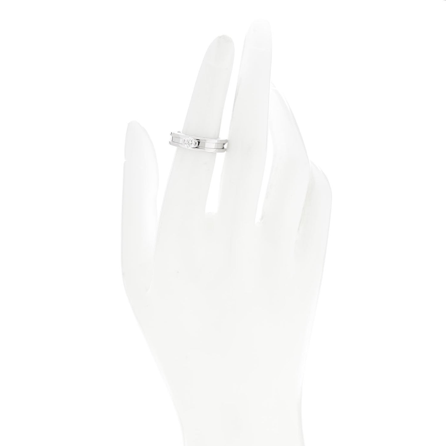 18K White Gold Diamond B.Zero1 Engagement Ring 51 5.75