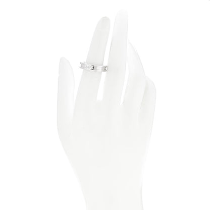 Bulgari 18K White Gold Diamond B.Zero1 Engagement Ring 51 5.75 2 of 8