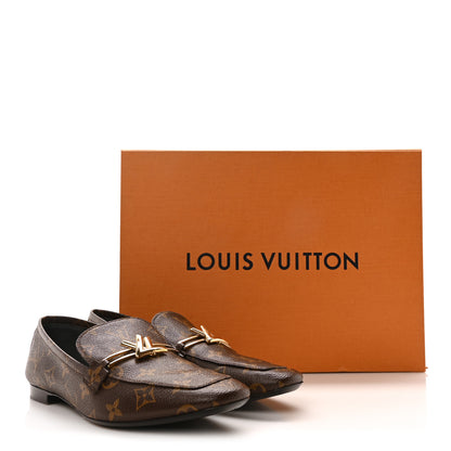 Louis Vuitton Monogram Upper Case Flat Loafer 39.5 9 of 9