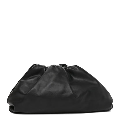 Bottega Veneta Smooth Butter Calf The Pouch Oversized Clutch Black 1 of 11