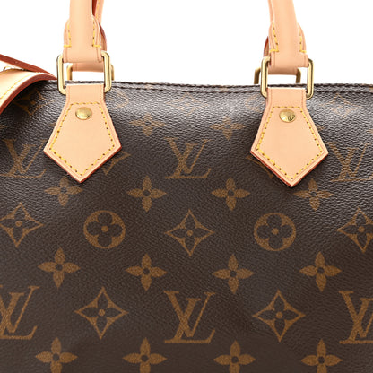 Louis Vuitton Monogram Speedy Bandouliere 25 7 of 10