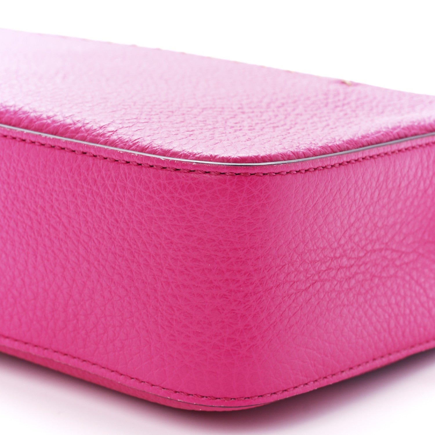 Fendi Cuoio Romano Selleria Baguette Fuxia 12 of 12