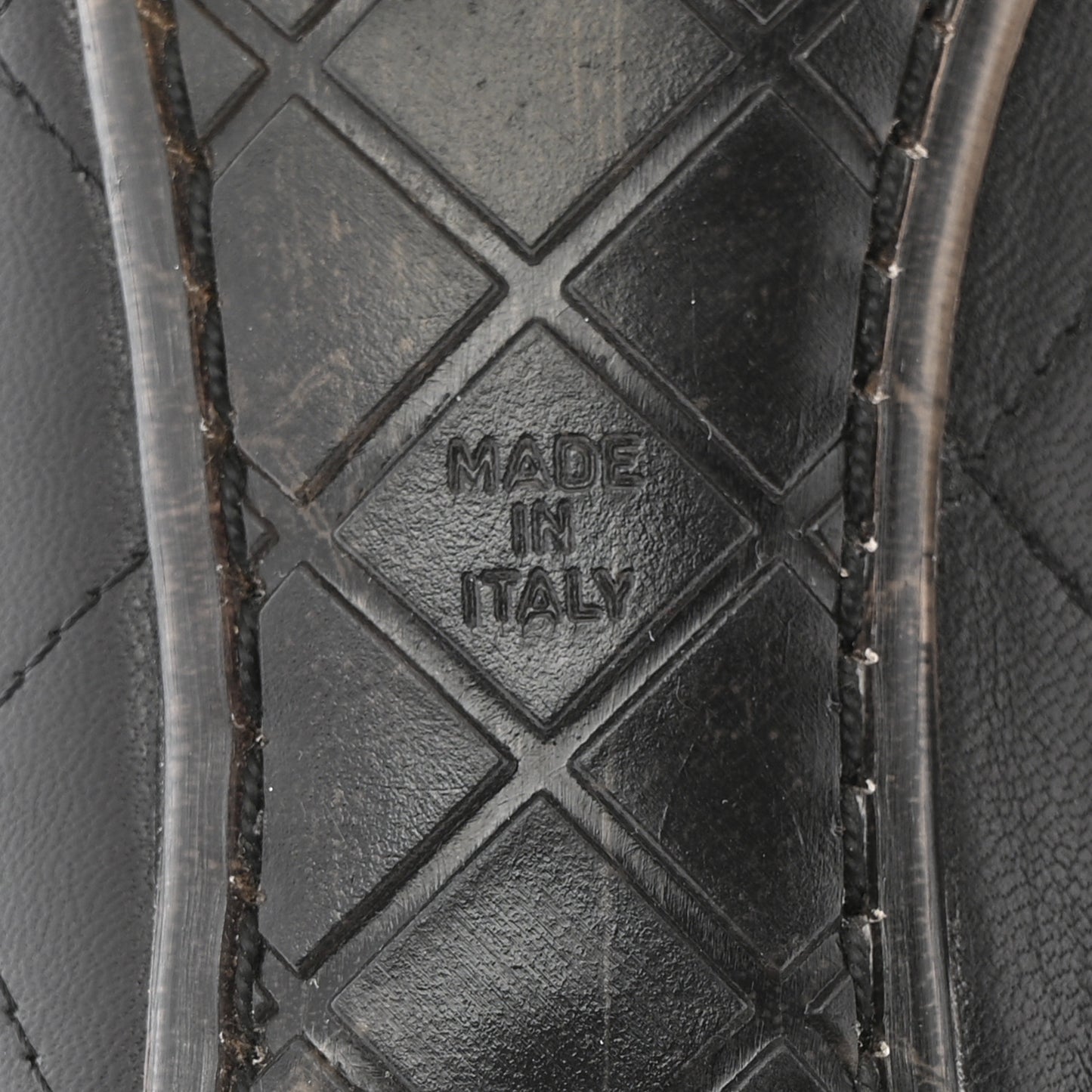 Lambskin Quilted Cambon Ballerina Flats 40 Black