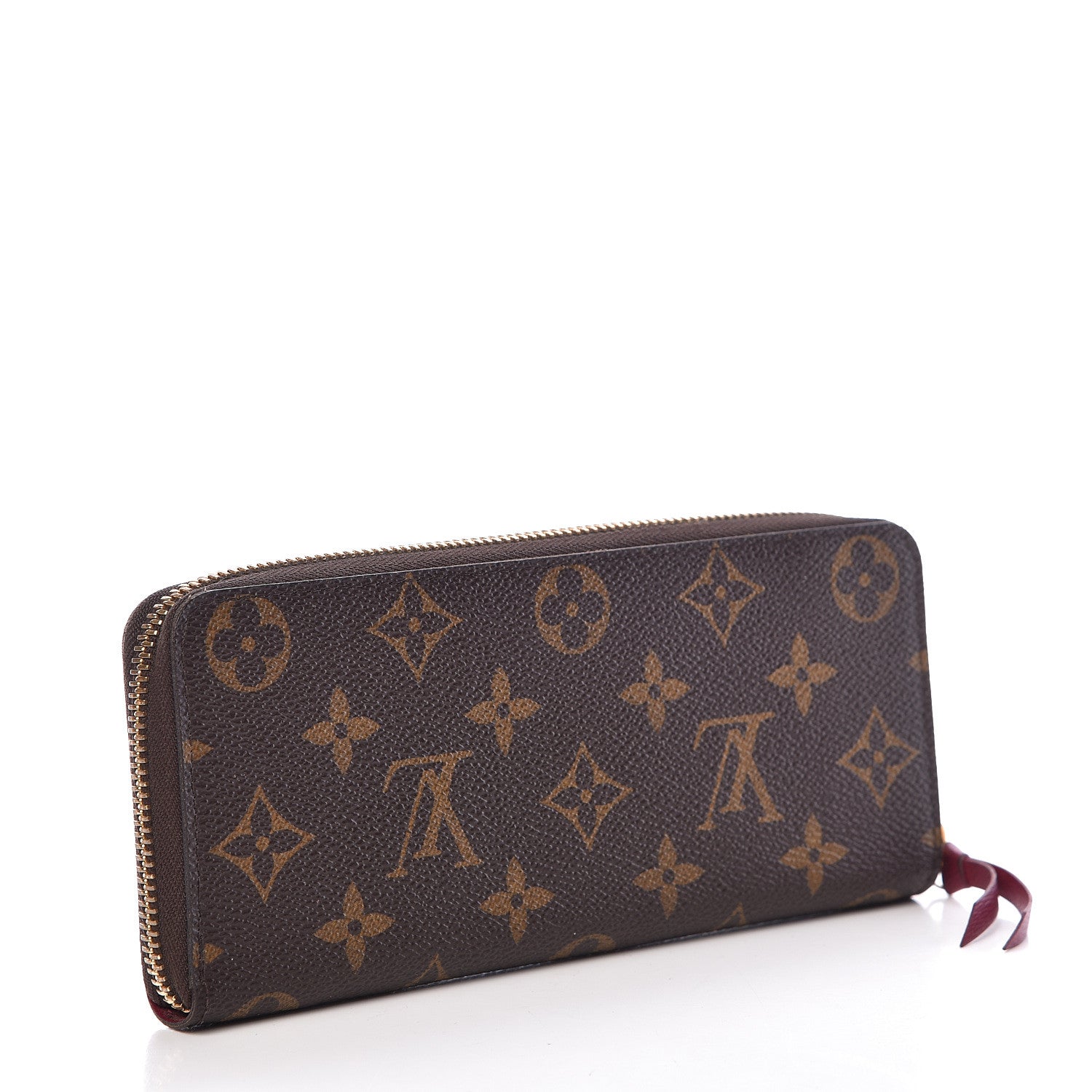 Louis Vuitton Monogram Clemence Wallet Fuchsia 3 of 9