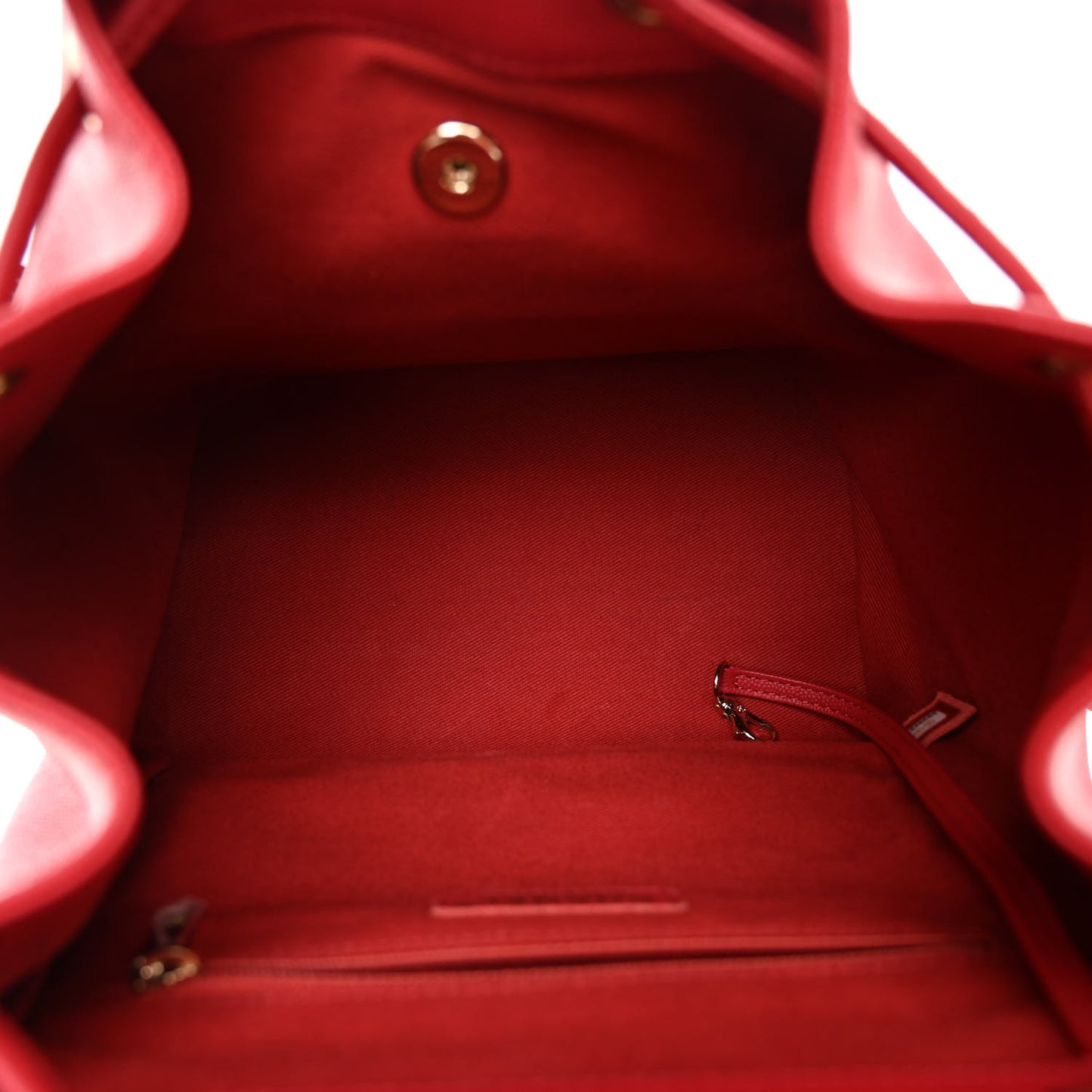Caviar Quilted Business Affinity Backpack Red