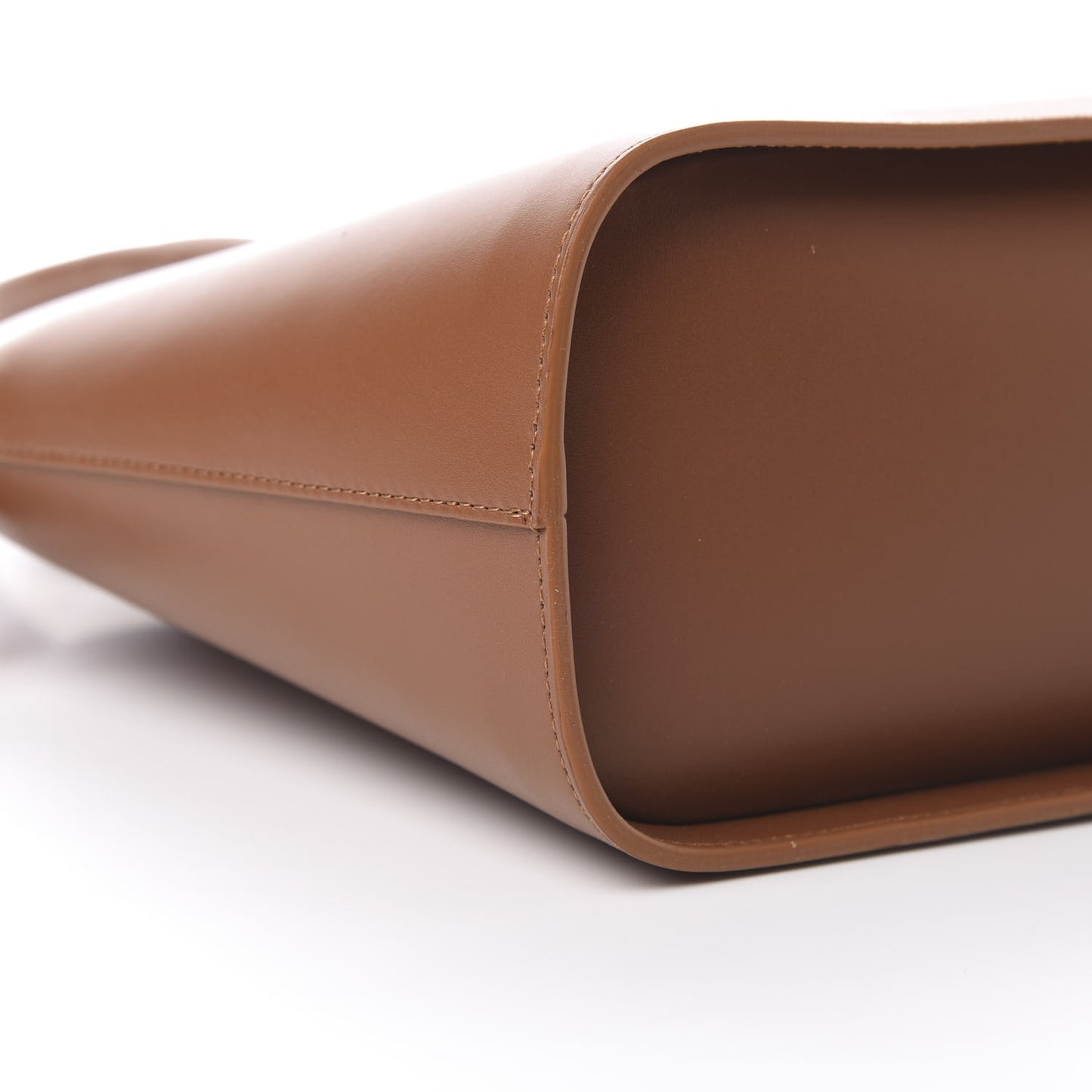 Calfskin Top Handle Rounded Bag Saddle