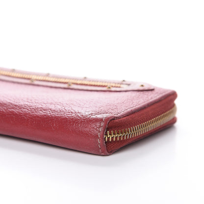 Louis Vuitton Suhali Zippy Wallet Geranium Red 9 of 11