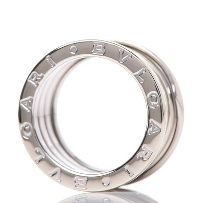 Bulgari 18K White Gold B.Zero1 Four-Band Ring 50 5.25 6 of 8