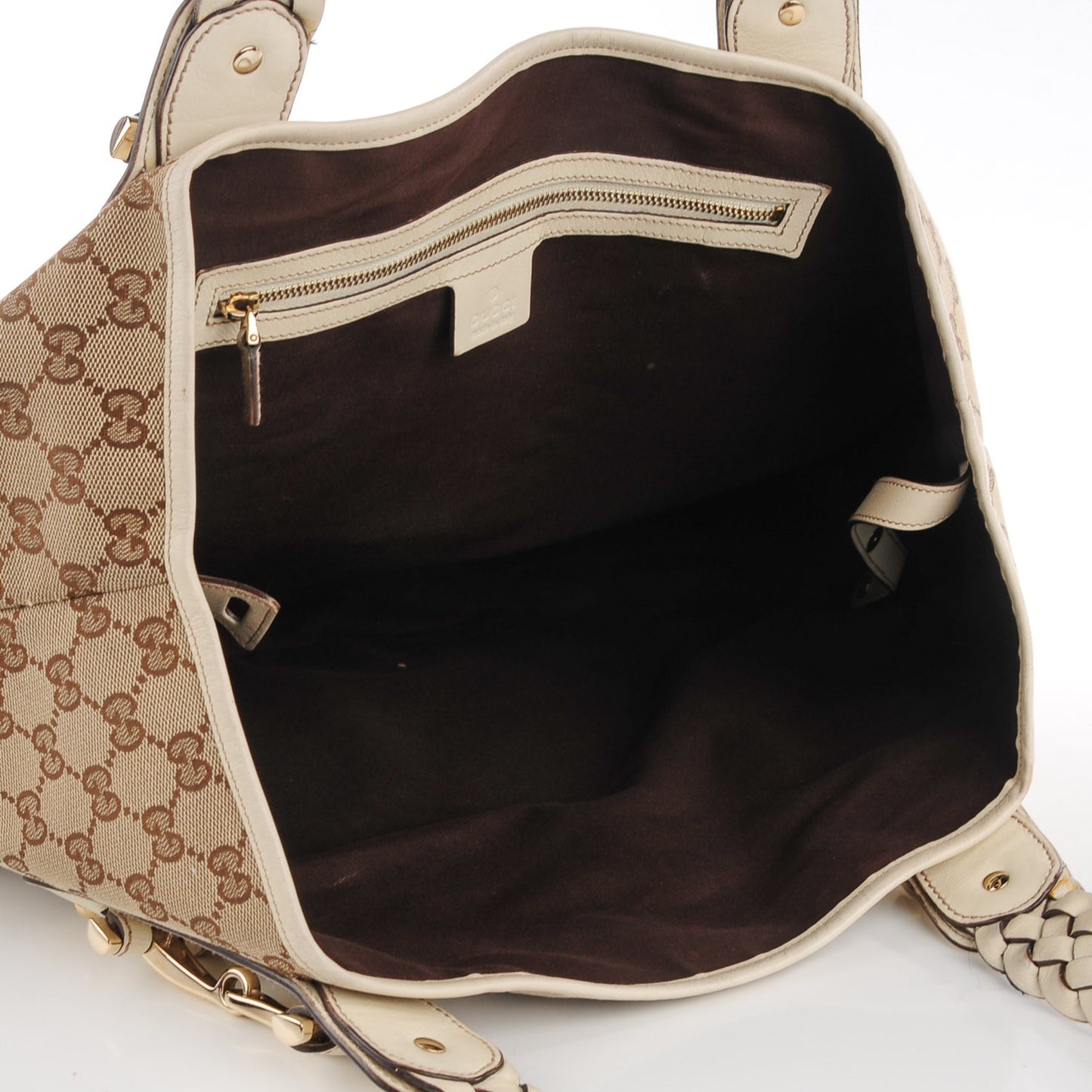 Monogram Medium Pelham Shoulder Bag Off White