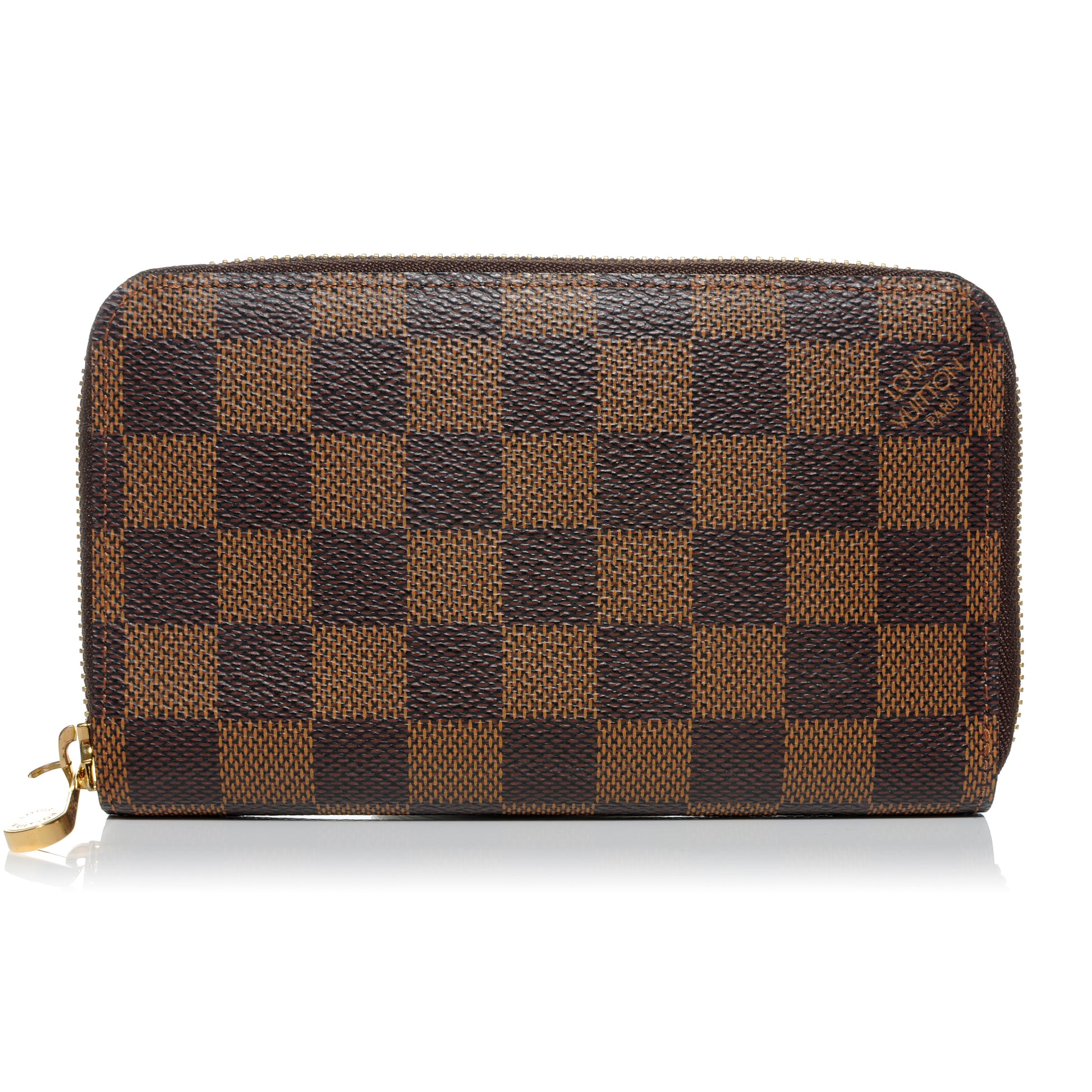 Louis Vuitton Damier Ebene Zippy Compact Wallet 1 of 6