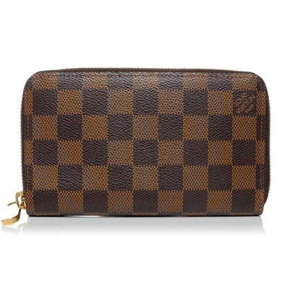 Louis Vuitton Damier Ebene Zippy Compact Wallet 1 of 6