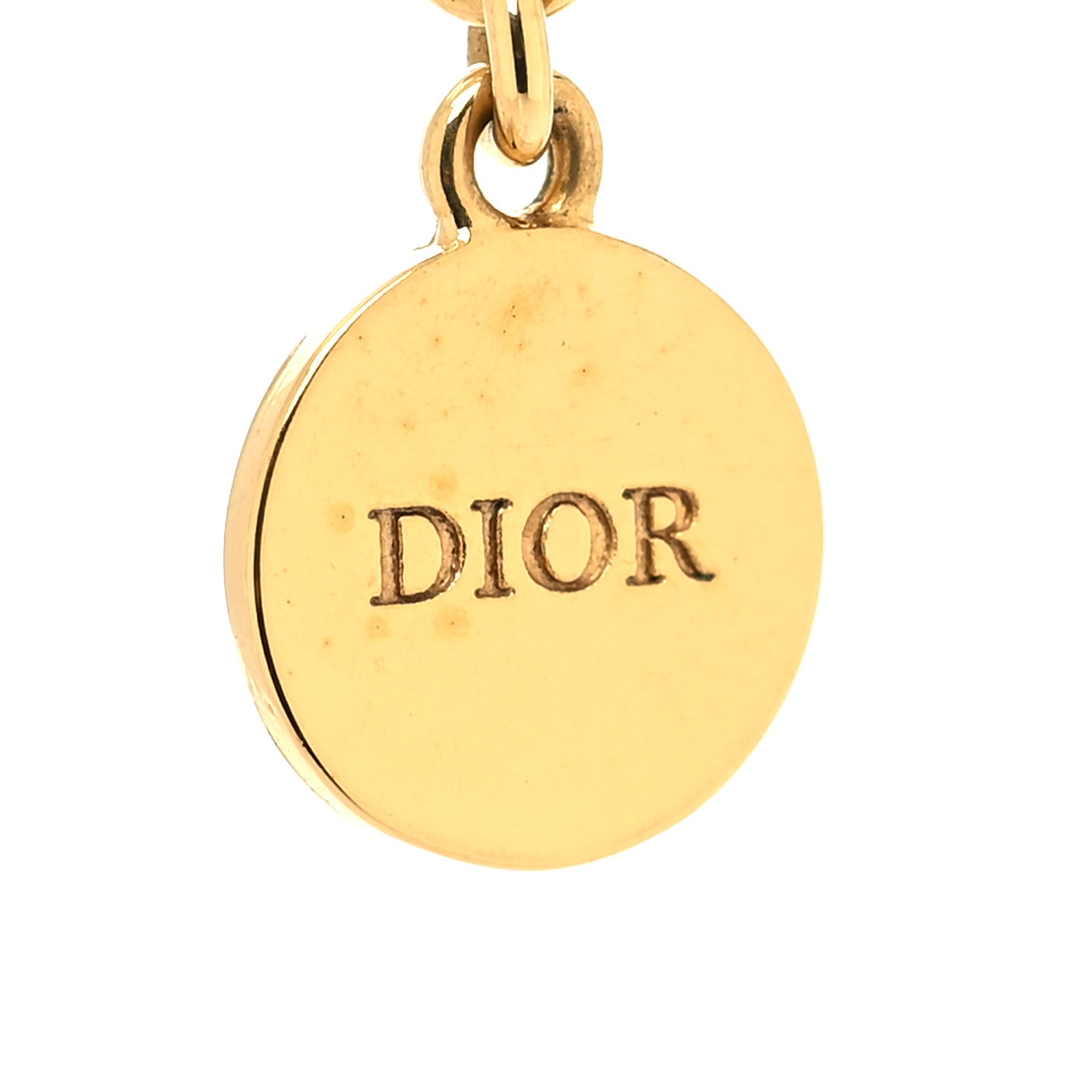 Christian Dior Pearl 30 Montaigne Choker Necklace Gold 5 of 5
