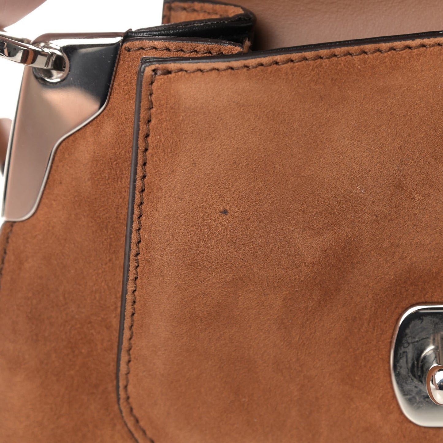 Camoscio City Calfskin Sidonie Shoulder Bag Palissandro