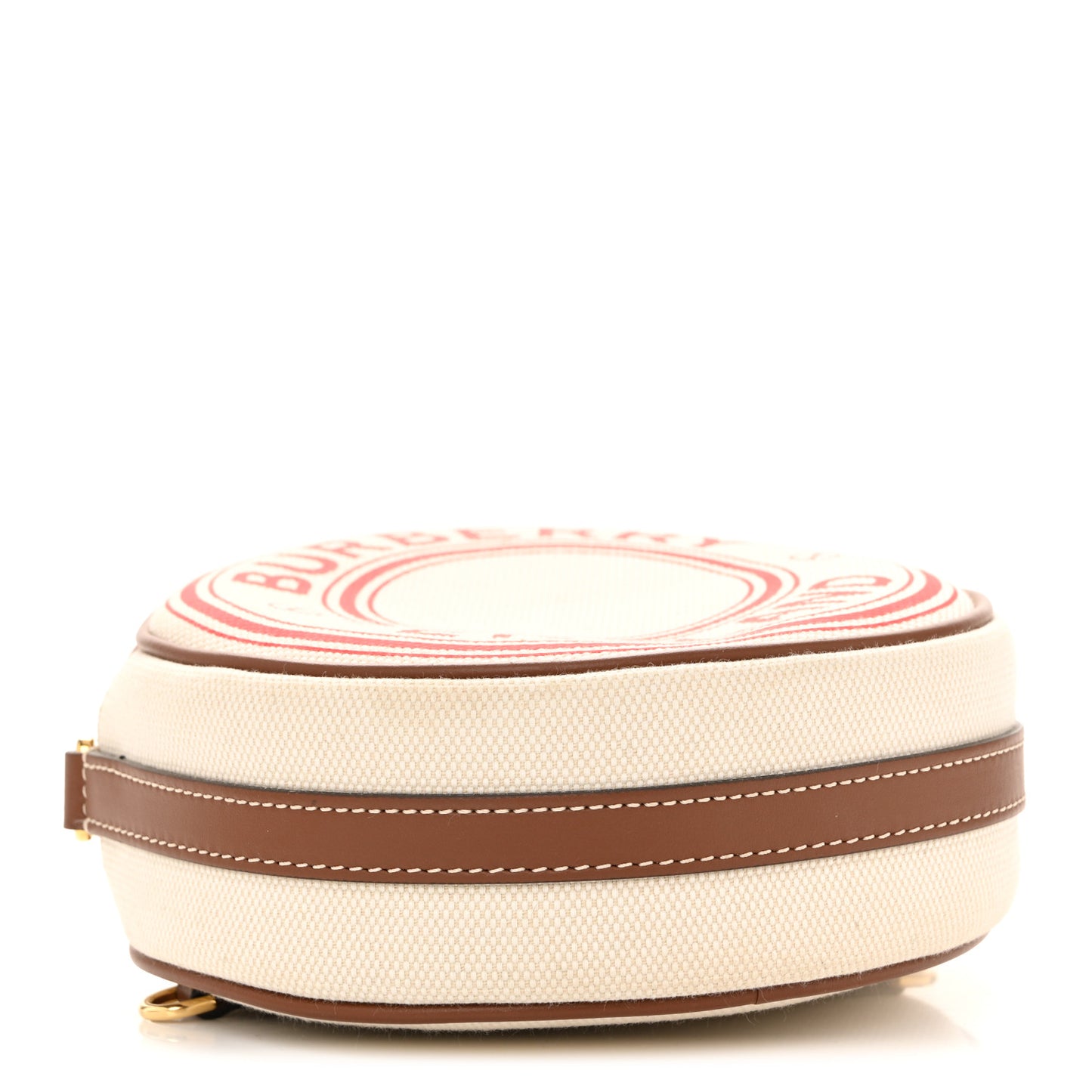 Canvas Calfskin Louise Bag Natural