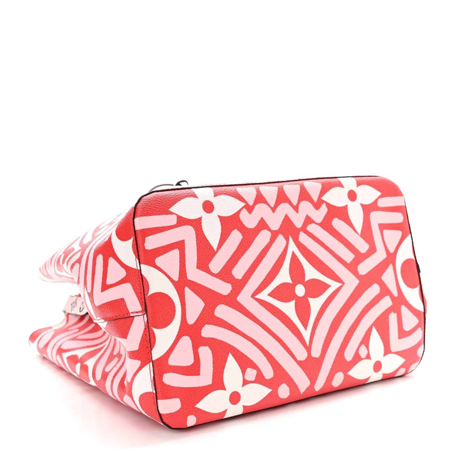 Louis Vuitton Monogram Giant Crafty NeoNoe MM Rouge Rose Creme 4 of 9