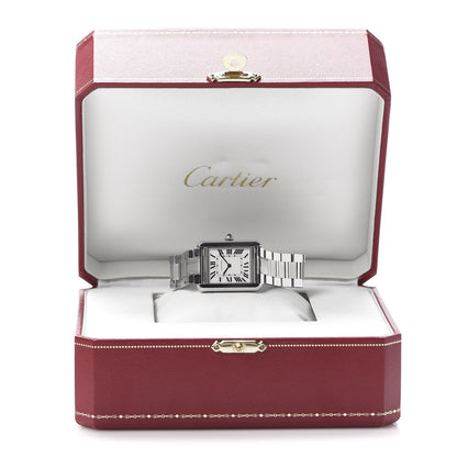 Cartier Stainless Steel 24mm Tank Solo Quartz Watch 7 of 7