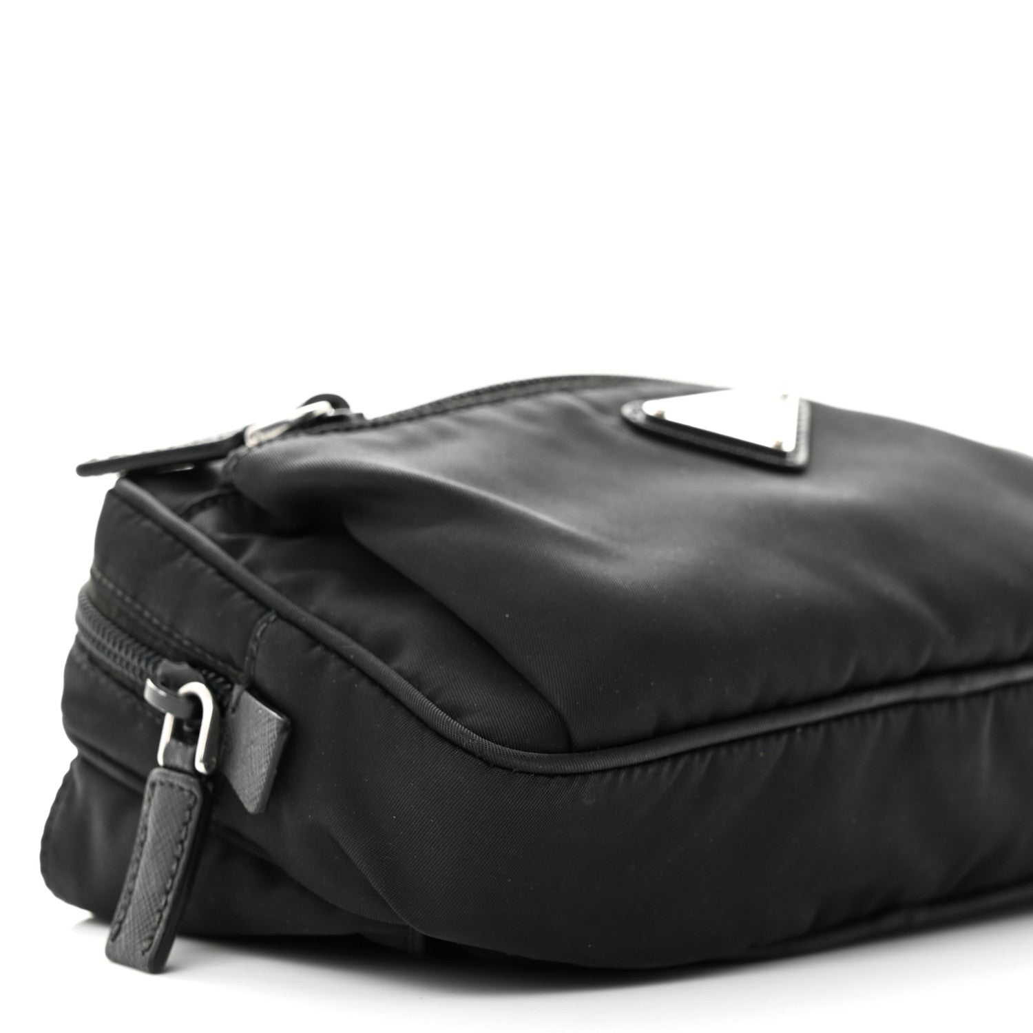 Prada Tessuto Nylon Belt Bag Black 9 of 11