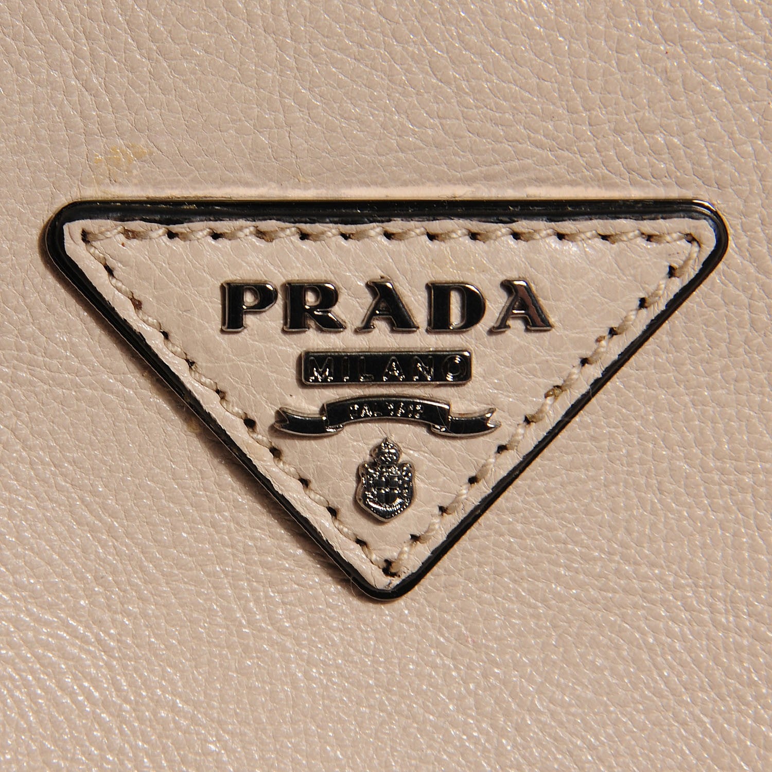 Prada Glace Calf Twin Pocket Tote Quarzo 6 of 7