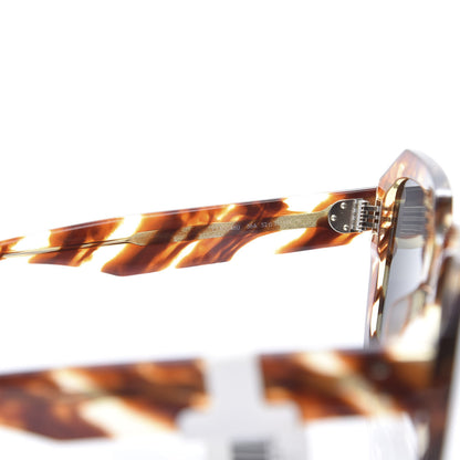 Celine Acetate Cat Eye Sunglasses CL 40046U Havana 5 of 7