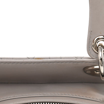 Christian Dior Lambskin Cannage XL Lady Dior Light Grey 14 of 16