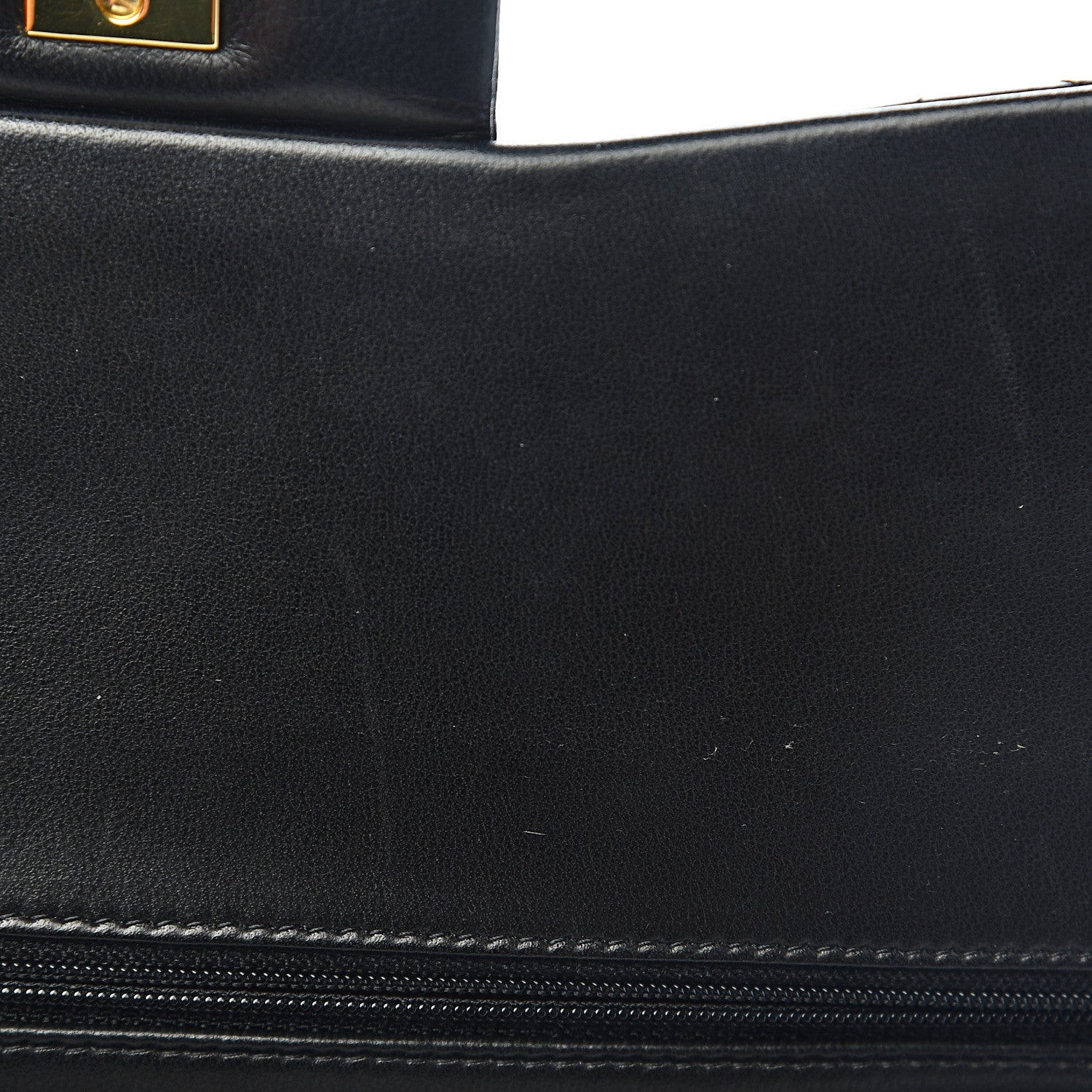 Chanel Lambskin Quilted Jumbo Double Flap Black 9 of 16
