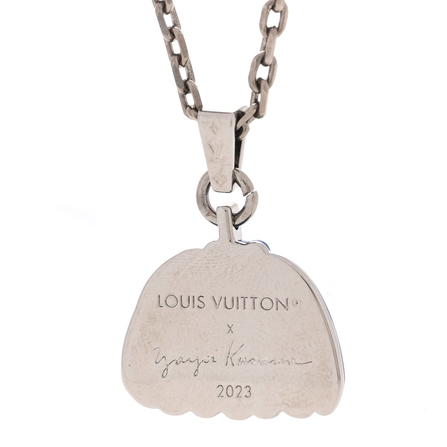 Louis Vuitton X Yayoi Kusama Pumpkin Pendant Necklace 5 of 7