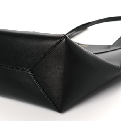 Loewe Shiny Calfskin Medium Puzzle Fold Tote Black 9 of 9